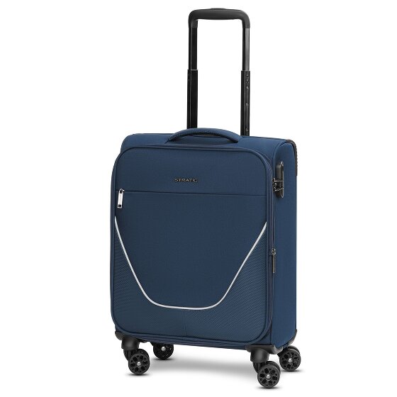 Stratic taska 4-Wiel Cabin Trolley S 55 cm met uittrekbare plooi