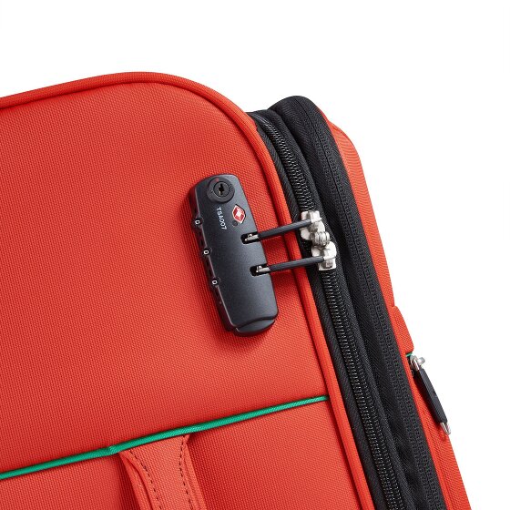 Delsey Paris x United Colors of Benetton Colour Bock 4-wiel trolley 67 cm met rekbare vouw