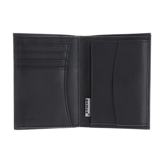 oxmox Leather Portemonnee RFID-bescherming Leder 13 cm