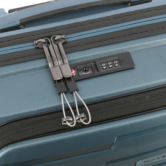 Travelite Air Base 4 wielen Cabinewagen 55 cm Laptop compartiment