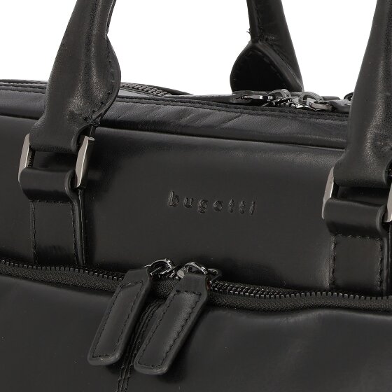 bugatti Romano Koffer Leer 40 cm Laptop compartiment