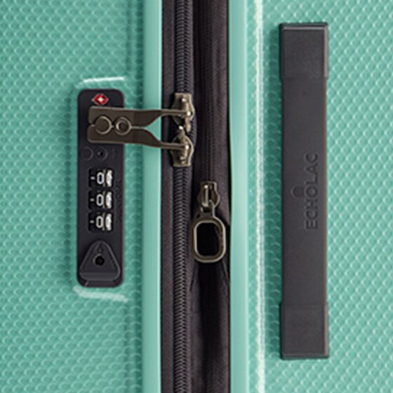 Echolac Logic Pro 4 wielen Kofferset 3-delig met uitbreidingsplooi