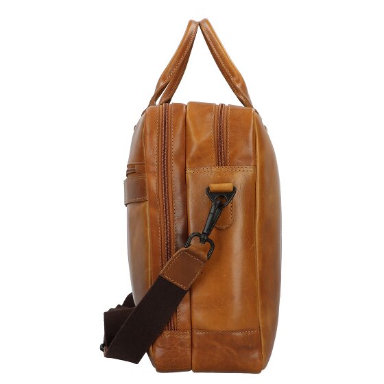 Greenburry Newport Koffer Leer 43 cm Laptop compartiment