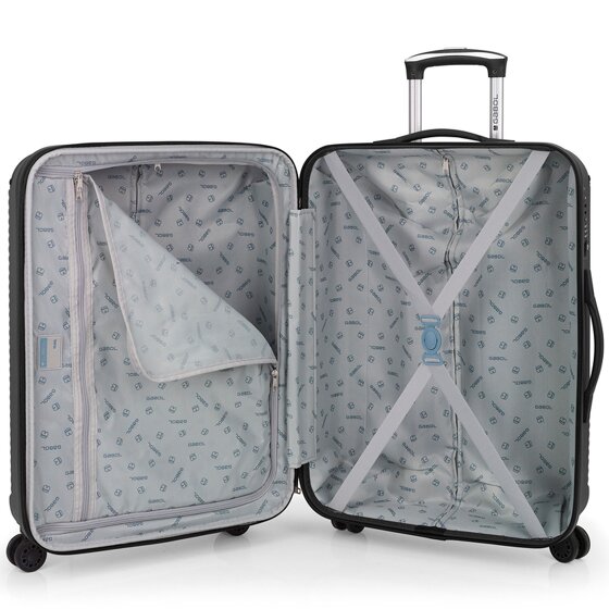 Gabol Balance XP 4 wielen Trolley M 66 cm met uitbreidingsplooi