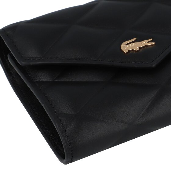 Lacoste Core Essentials Crocodelle Portemonnee Leer 11.5 cm