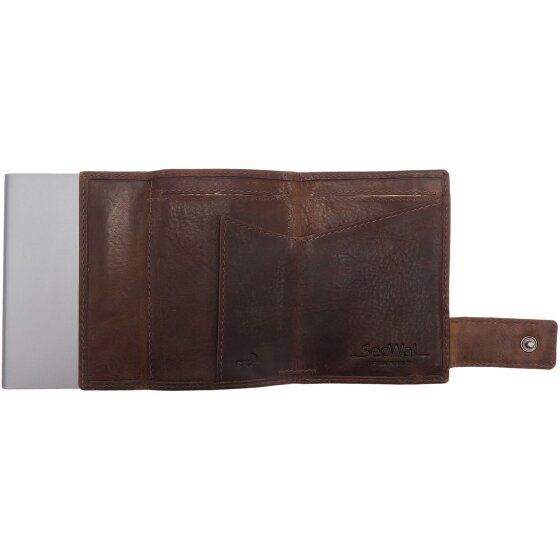 SecWal SecWal 2 creditcard houder RFID leer 9 cm