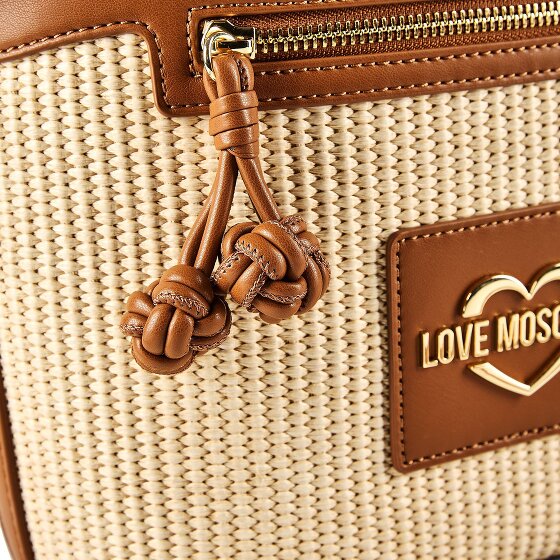 Love Moschino Straw Chic Buideltas 24 cm