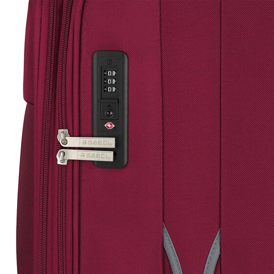 Gabol Zambia 4 wielen Kofferset 3-delig met uitbreidingsplooi