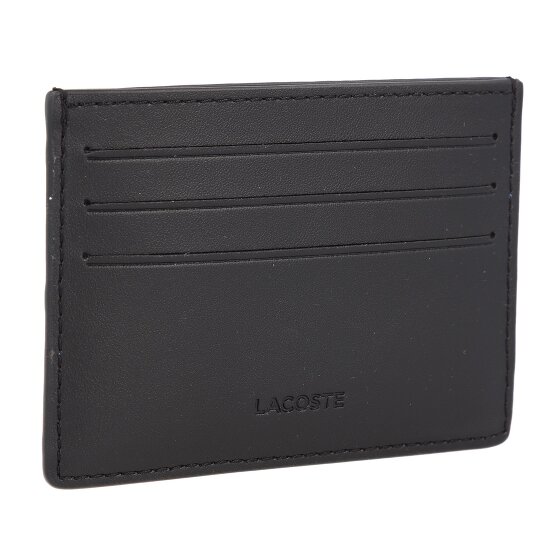 Lacoste Monogram Nomogramme Kredietkaart etui RFID-bescherming Leer 10 cm