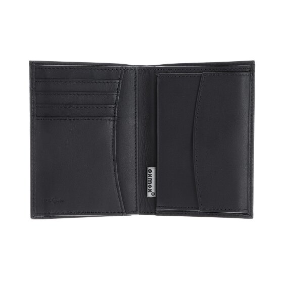 oxmox Leather Portemonnee RFID-bescherming Leder 13 cm