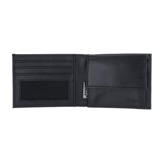 oxmox Leather Portemonnee RFID-bescherming Leder 11 cm
