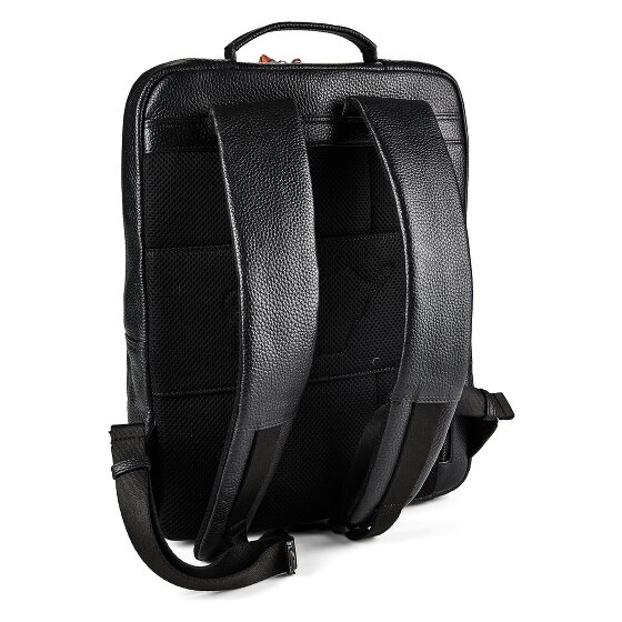 Braun Büffel Novara Zakelijke rugzak Leder 40 cm Laptopvak