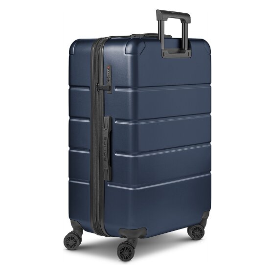 Police Dublin 4 wielen Trolley L 75 cm met uitbreidingsplooi