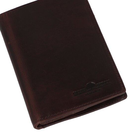 Greenburry Newport Portemonnee RFID-bescherming Leer 9 cm