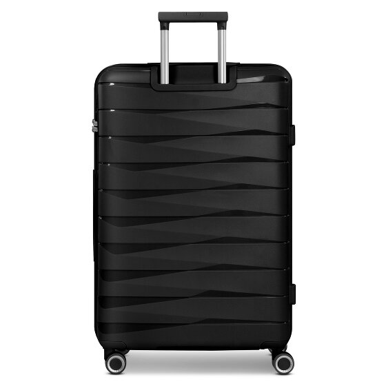 Franky London 4 wielen Trolley L 74 cm met uitbreidingsplooi