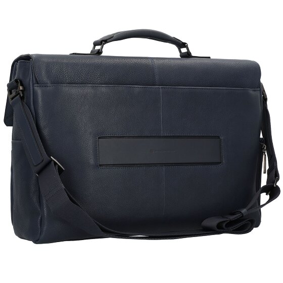 Piquadro Ronnie aktetas Leer 43 cm Laptopcompartiment