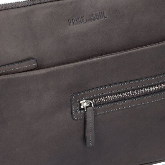 Pride and Soul Terra Schrijfmap Leer 34 cm