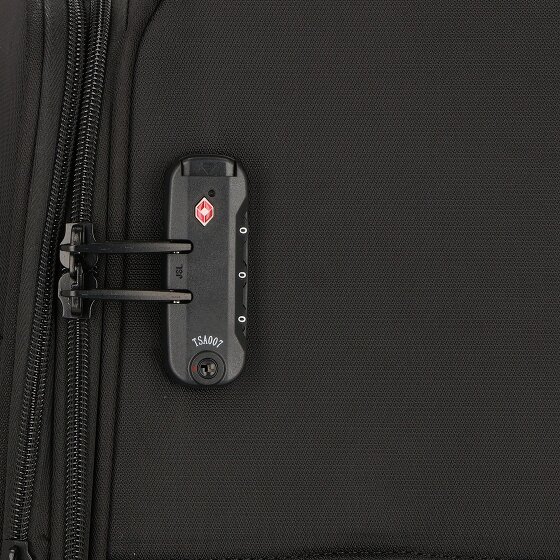 d&n Travel Line 9704 4 wielen Trolley M 68 cm met uitbreidingsplooi