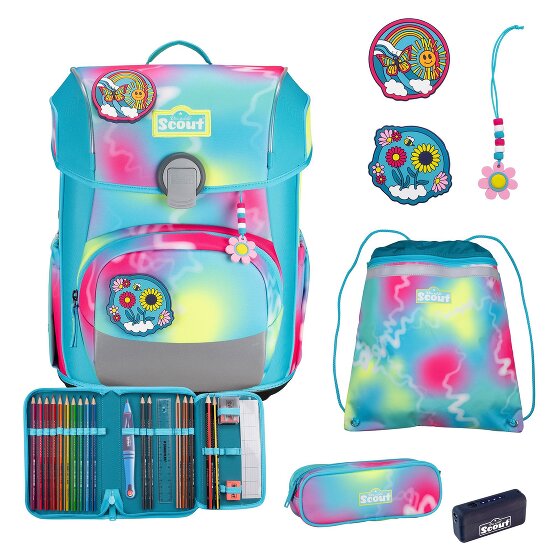 Scout Neo Exklusiv Safety Light Schooltas set 5-delig