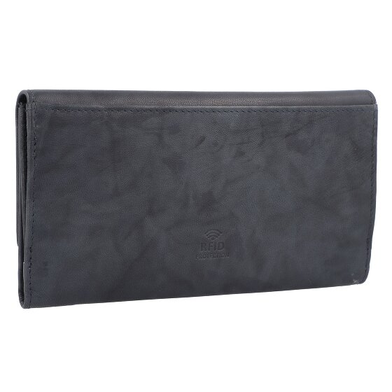 Greenburry Basic Portemonnee RFID Leer 19 cm
