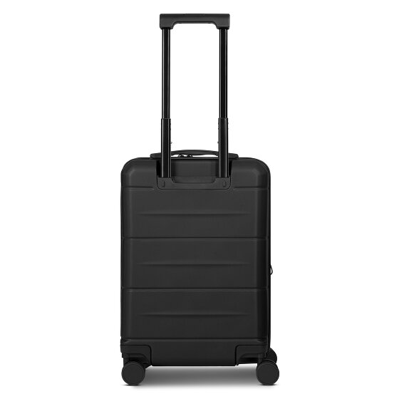 Police London 4 wielen Cabinewagen 55 cm Laptop compartiment met uitbreidingsplooi