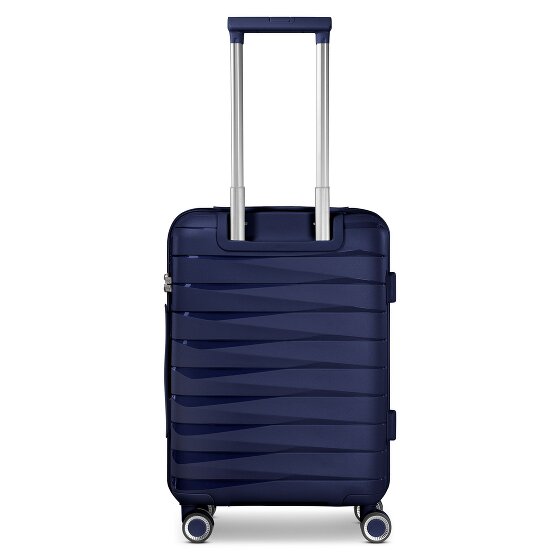 Franky London 4 wielen Cabinewagen S 55 cm met uitbreidingsplooi