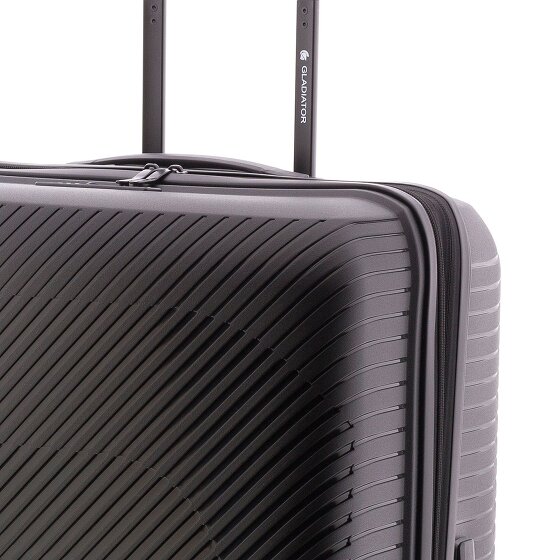 Gladiator 2800 4 wielen Trolley L 74 cm met uitbreidingsplooi