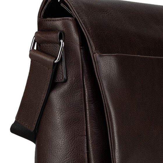 Jost London Messenger Leder 34 cm Laptopvak