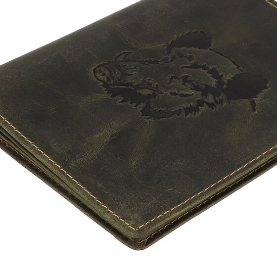 Greenburry Vintage Pasjeshouder Leder 9.5 cm