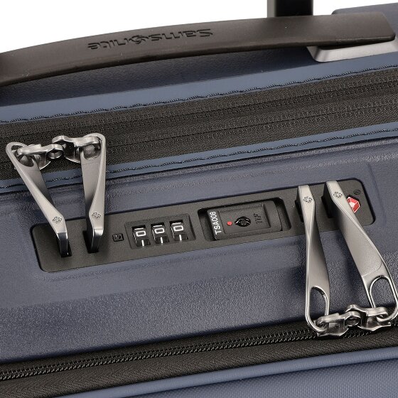 Samsonite Intuo 4 wielen Cabinewagen 55 cm Laptop compartiment met uitbreidingsplooi