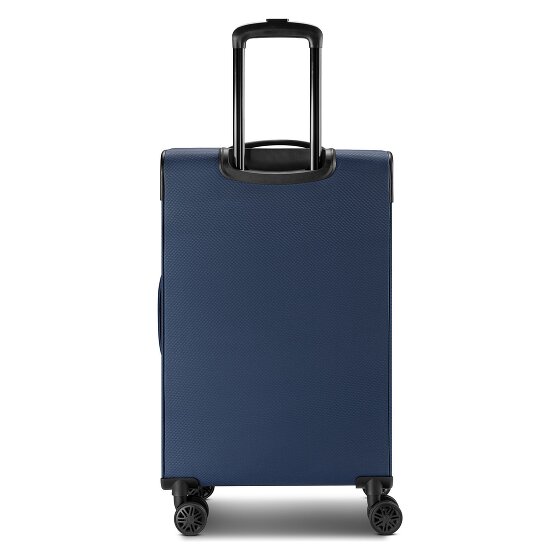 bugatti Valencia Soft 4 wielen Trolley M 65 cm met uitbreidingsplooi