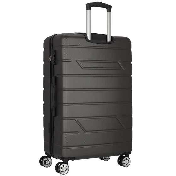 Nowi Bergamo 4 wielen Trolley 75 cm