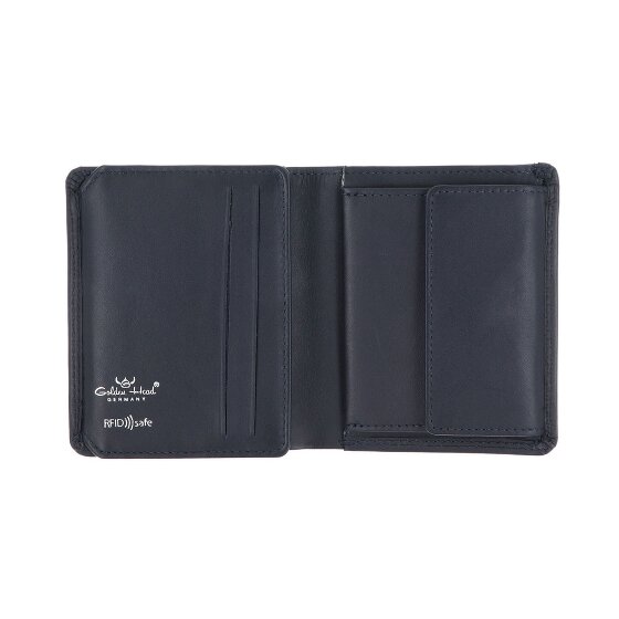 Golden Head Polo Portemonnee RFID-bescherming Leder 8.5 cm