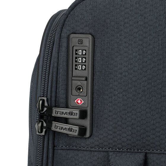 Travelite Kick Off 4 wielen Cabinewagen S 55 cm