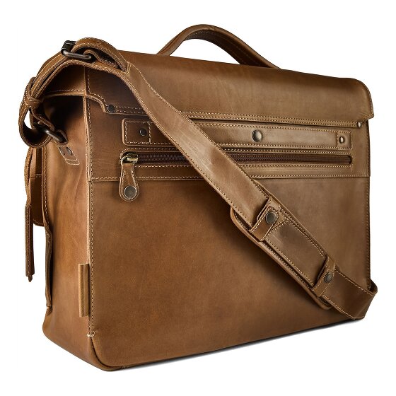 aunts & uncles Heritage Aktentas Leder 39 cm Laptopvak