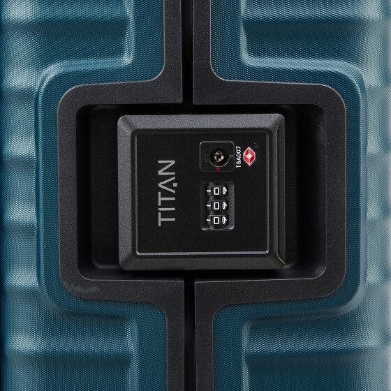 Titan Litron Frame 4 wielen Cabinewagen 55 cm Laptop compartiment