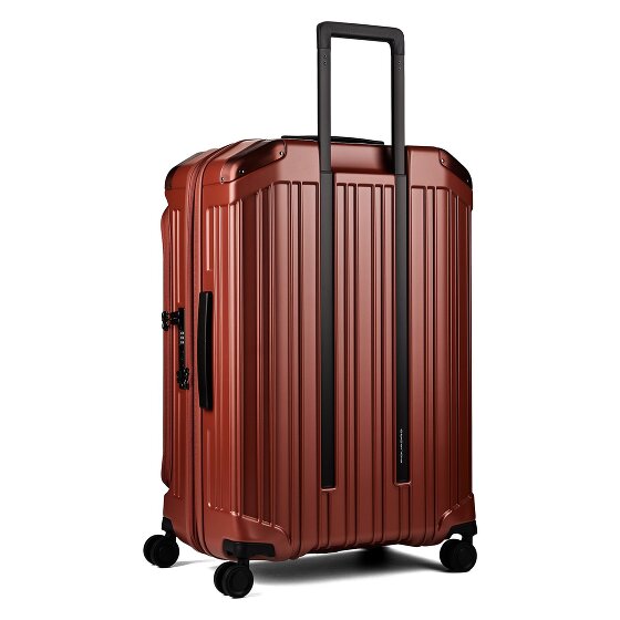 Piquadro PQ-Light 4 wielen Trolley M 69 cm met uitbreidingsplooi