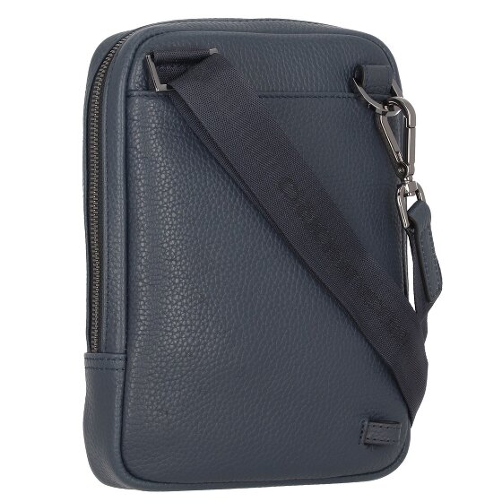 Piquadro Modus Schoudertas Leer 17 cm