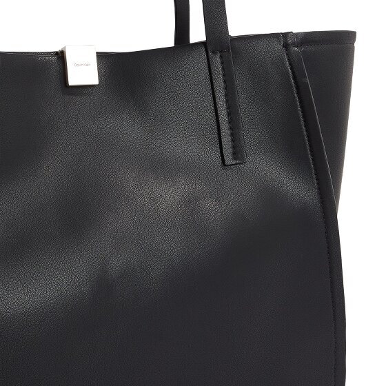 Calvin Klein CK Mixmedia Shopper Tas Leer 43 cm