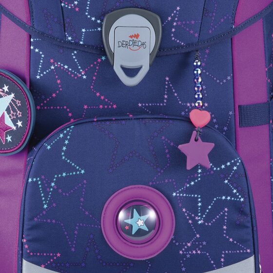 DerDieDas ErgoFlex Easy LED Schooltas set 5-delig