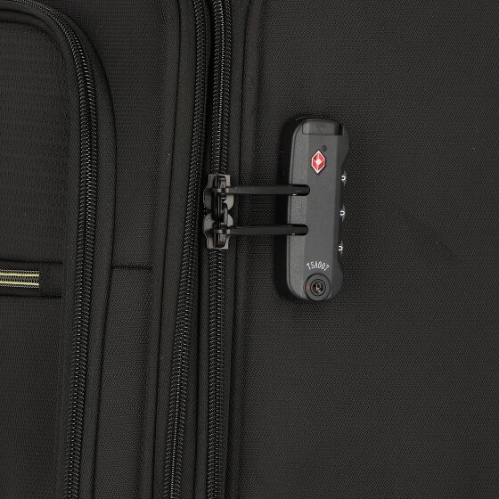 d&n Travel Line 9704 4 wielen Trolley L 78 cm met uitbreidingsplooi