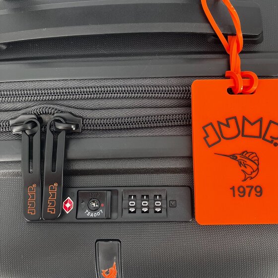 Jump Evae 4 wielen Cabinewagen 55 cm met uitbreidingsplooi