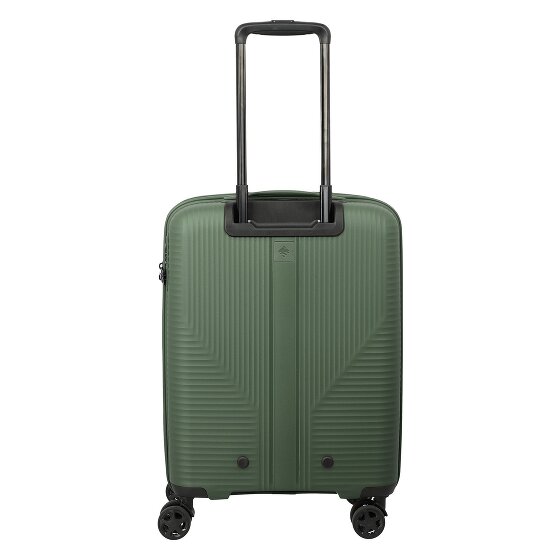 Travelite Air Stripe 4 wielen Cabinewagen S 55 cm met uitbreidingsplooi