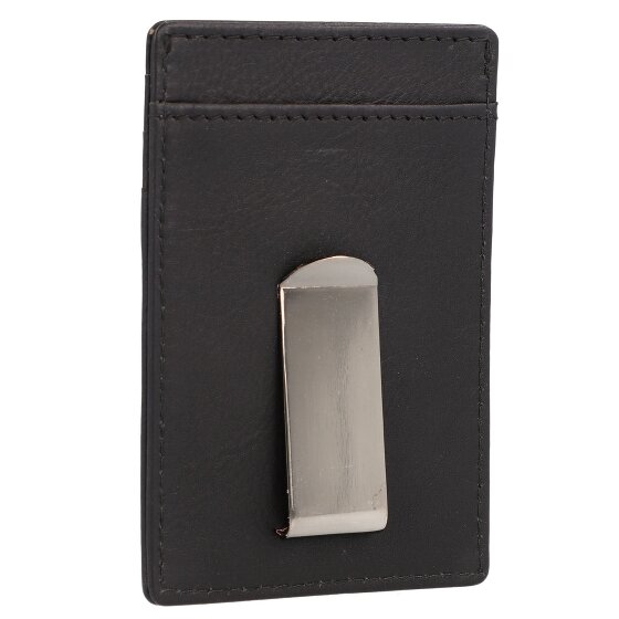Police PT16-08536 Creditcard etui leer 7 cm met geldclip