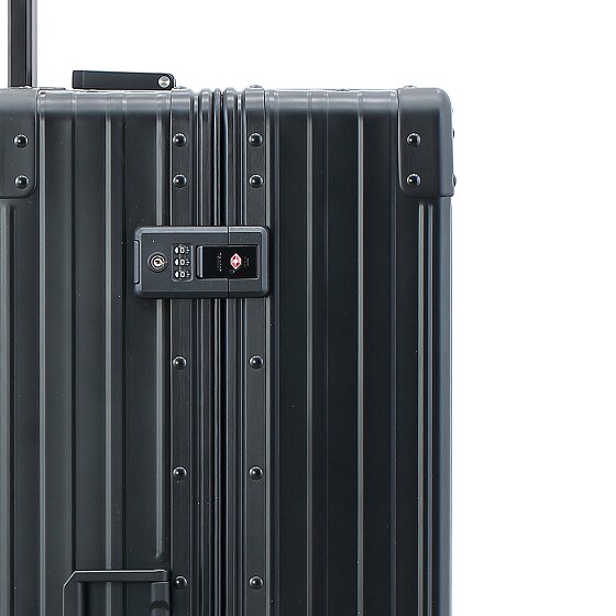 Aleon Traveler Macro trolley met 4 wielen, Aluminium, 77 cm
