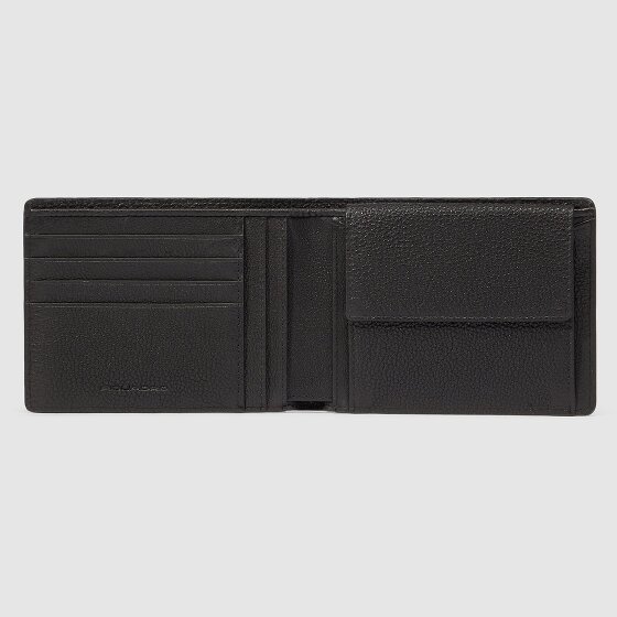 Piquadro Hedley Portemonnee RFID-bescherming Leer 12 cm