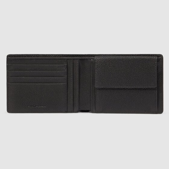 Piquadro Hedley Portemonnee RFID-bescherming Leer 12 cm
