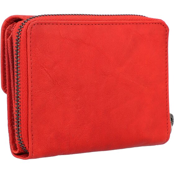 Mika Leren portemonnee 13 cm
