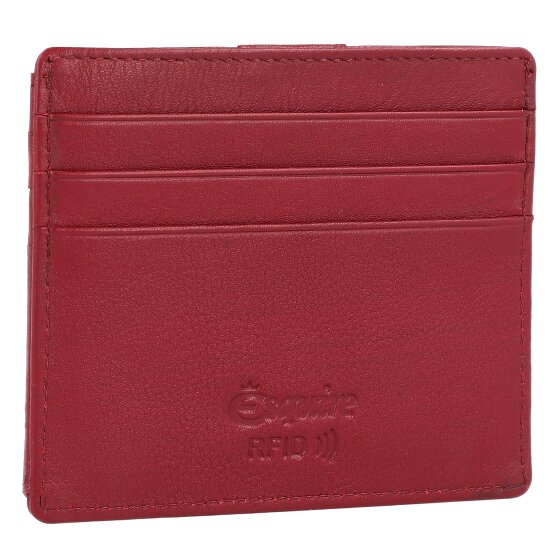 Esquire Oslo Nappa Creditcard etui RFID Leer 9,5 cm