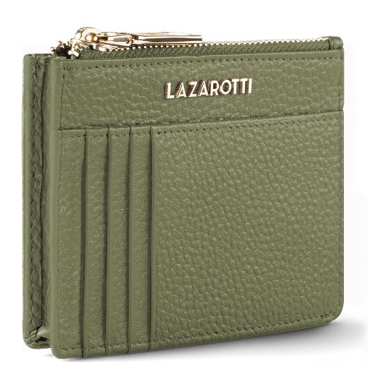Lazarotti Bologna Leren sleutelhanger Kaarthouder leer 11,5 cm met air tag compartiment
